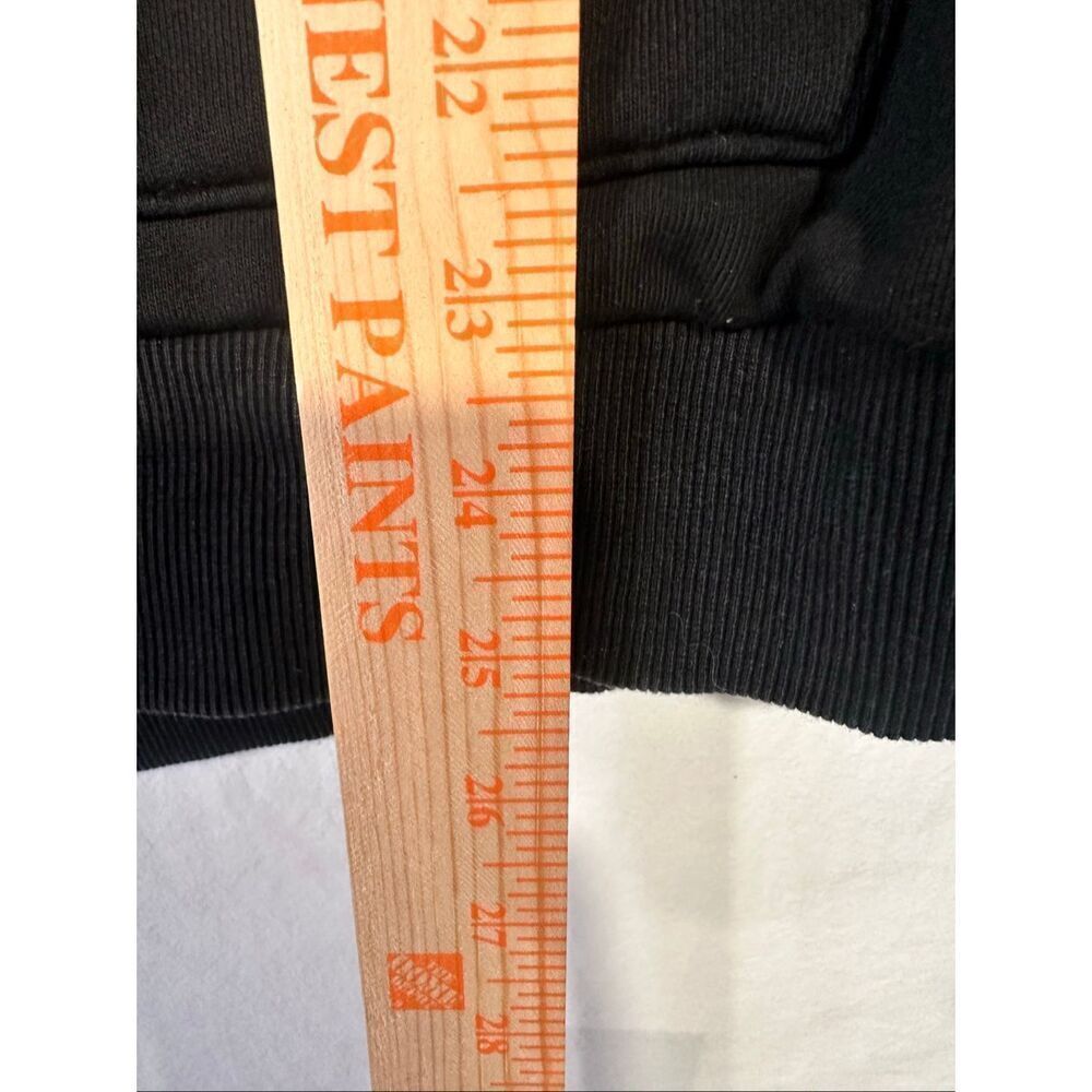 Maniere De Voir Pulp Fiction Hoodie Mia Wallace Graphic Black Sweatshirt Size 10 - Picture 5 of 7